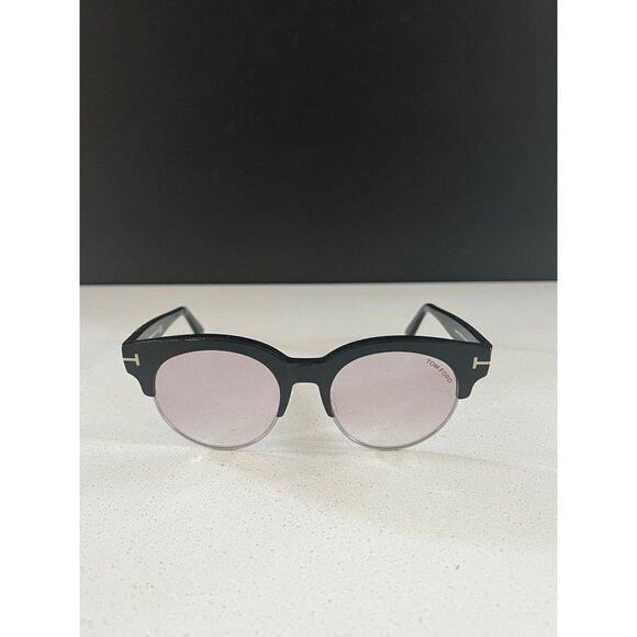 TOM FORD Henri 02 TF598 52MM Round Cat Eye Sunglasses main image 8